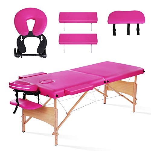 Massage Table Bed Professional Portable Facial SPA Bed Heigh Adjustable