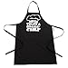 Bang Tidy Clothing Funny BBQ Apron Novelty Aprons Cooking Gifts for Men 100% Cotton 2 Pockets - Never Trust A Skinny Chef