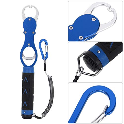 RiToEasysports Fischlippengreifer Angelzange Griff Aluminiumlegierung mit rutschfestem Griff Tackle Hook Recover Cutter… – Bild 7