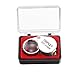 tm-home 30X Full Metal Folding Pocket Magnifying Glass Jeweler's Lens Eye Loupe for Jewelry, Coins, Stamps, etc