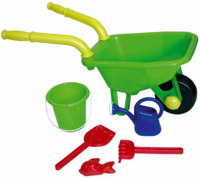 Peterkin UK Ltd - Wheelbarrow, Bucket, Pallet and Watering Can Set, Assorted Models / Colors, 1 Piece