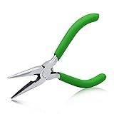 SPEEDWOX 5 Inches Long Nose Pliers with Cutter Mini