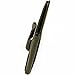 alpine swiss Men's RFID Blocking Leather Money Clip Flip Twofold Wallet, Black, One Size