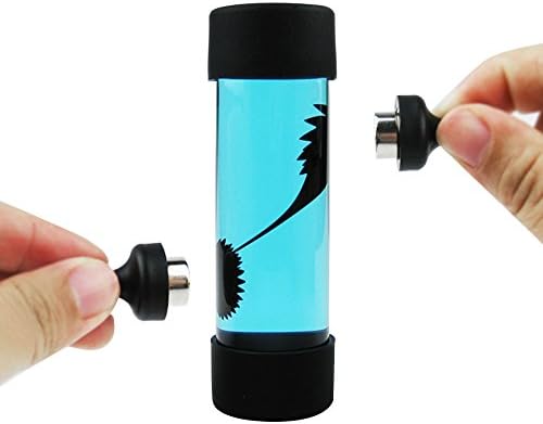 Mokiki Ferrofluid in a Bottle Scientific Magnetic Ferrofluid Liquid Display Stress Relief Decompression Educational Desk Toy Gift 2 Liquid Magnets Blue