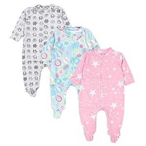 TupTam Baby Meisjes Kruippakje Boxpak 3-Pack