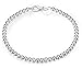 Cutesmile Fashion Jewelry 925 Sterling Silver 4mm Lucky Round Beads Bracelet for Women