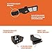 EverWatt 150W LED Outdoor Parking Lot Pole Light (Shoe Box) w Photocell (Bright as 5 Equiv. Metal-Halides/HPSs or 2 Equiv. Fluorescents), 5000K, 20500 lm, Slip-Fit AND Direct Mount