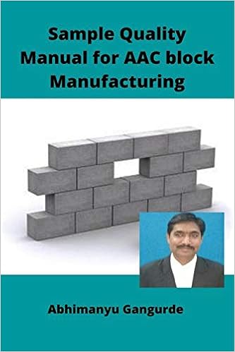 Sample quality Manual for AAC block Manufacturing