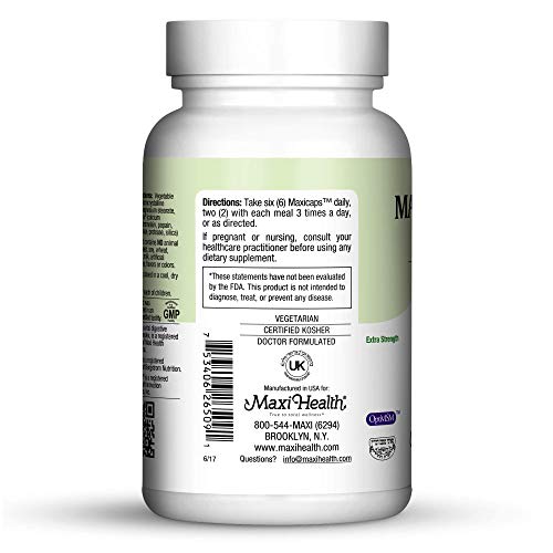 Maxi Health Allergy Support Vitamin C with MSM Sinus & Nasal Health, 90 Count