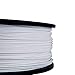 3D Mars PLA 3D Filament, 1.75 mm PLA 3D Printer Filament, 2.65 LBS(1.2KG), Dimensional Accuracy +/- 0.05mm, 1.75 mm Filament for Most 3D Printer, White