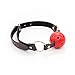 Demarkt Mouth Gag Hood Headgear Red Heart Hollow Ball Restraint Bondage Kit Romance BDSM Flirting Sex Toy Sensuality Products