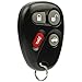 Car Key Fob Keyless Entry Remote fits Chevy Corvette Malibu SSR/Pontiac Bonneville Grand Am/Buick Lesabre/Cadillac Deville Seville/Oldsmobile Alero Aurora (KOBLEAR1XT, 25695954)