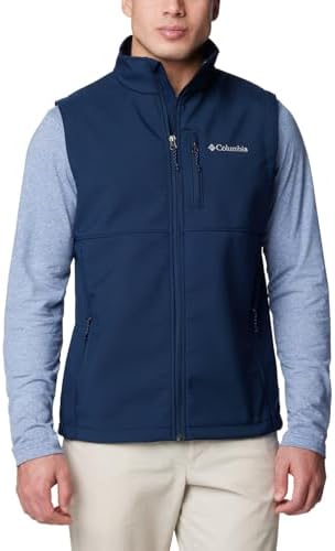 Columbia Men Omni-Shield Mt. Village Softshell Jacket (S, Navy) at