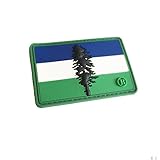 3d PVC Cascadia Flag Morale 3x2 Inch Patch