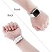 Wepro For Fitbit Versa Bands Replacement for Women Men Small, Sports Watch Band Accessory for Fitbit Versa Smartwatch, Teal, White