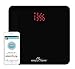 Easy@Home Deluxe Bluetooth Digital Weight and BMI Smart Scale with App for iOS and Android devices and with iOS Health App Support and Stylish LED display, EBW-102