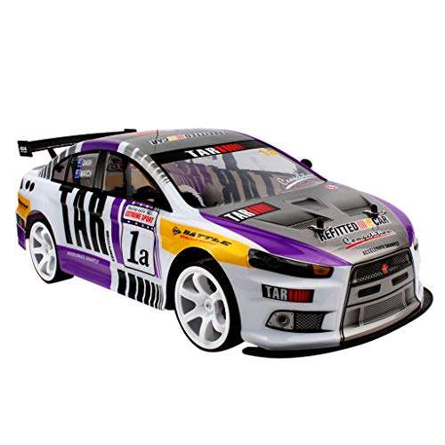 DDLmax 1:10 70km/h RC Car 4WD Double Battery High Power LED Headlight Racing Truck - Thumbnail 2
