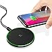 Mcdodo LED Wireless Fast Charger Charging 10W Pad for iPhone X, 8/8 Plus, Nexus 5/6 / 7, and Other Devices, Provides Fast-Charging for Galaxy S8/ S8+/ S7 / S7 Edge / S6 Edge+, and Note 5 (Black)