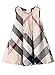 Yinggeli Little Baby Girls Long Sleeve Plaid Checked Princess Dress (2-3 Years, A-Beige)