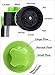 Hose Foam Sprayer - [Upgraded] Garden Water Hose Snow Cannon Foam Nozzle Soap Dispenser Gun with Wash Mitt, Cleaning Cannon, 8 Watering Pattern for Car Washer, Pets Shower, Plants Watering