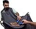 Beard Catcher - Beard Shaving Apron and bib for catching facial Hair Clippings (Gray)