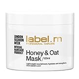 Label.m Honey & Oat Treatment Mask For Dry and Dehydrated Hair 4.05 Oz (120 ml)