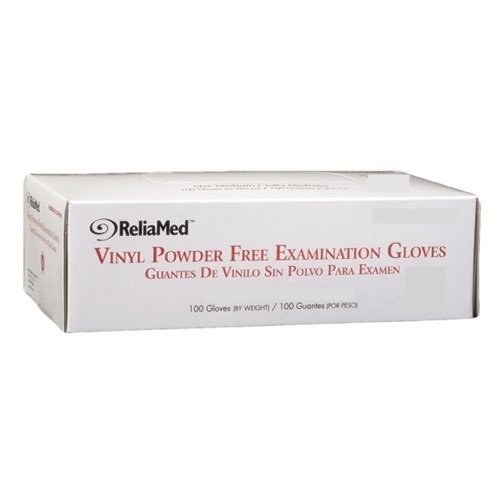 Powder-Free Vinyl Exam Gloves - Large - Case of 1000 image