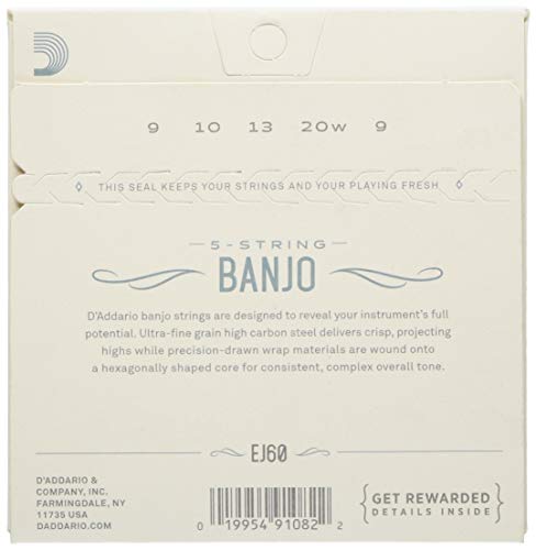 1 DAddario+EJ60+Nickel+5+String+Strings