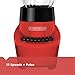 BLACK+DECKER BL1110RG Blender with 6-Cup Glass Jar, Red
