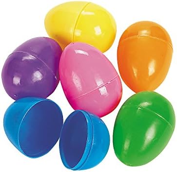 Easter Eggs - Plastic Bright Egg Assortment (60 Ct.)