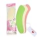 Zebratown Bathroom Warmer Washable Adhesive Cloth Toilet Seat Cover Pads (3set)