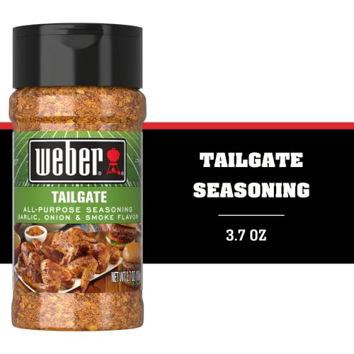 WEBER ULTIMATE TAILGATE SEASONING, 3.7 OZ