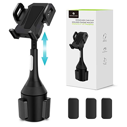 Car Cup Holder Phone Mount Upgraded Miracase Adjustable Universal Cup