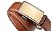 Fire Kirin Men's Leather Ratchet Dress Belt- Length is Adjustable - Delicate Gift Box (Waist Size:26-36