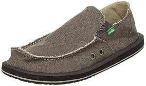 Image of Sanuk Men's Vagabond Slip-on Shoe (44 M EU / 11 D(M) US, Brown)