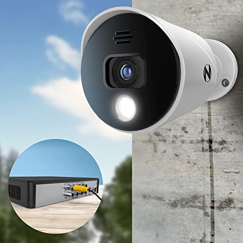 Night Owl 8 Channel 4K Bluetooth DVR with 1TB Hard Drive and 4 Wired 4K Spotlight Cameras with Audio Alerts and Sirens