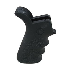 Hogue Colt Tactical Rifle Overmolded Beavertail Grip w/ Finger Grooves Black 15020