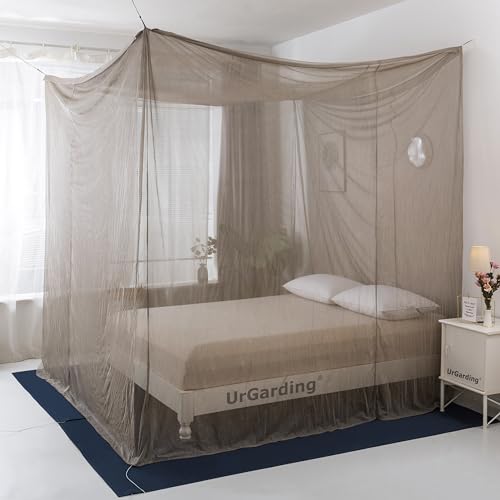 Photo 1 of UrGarding Silver Coated Mesh EMF Protection Canopy, RF Shielding Netting, King Size(1 Unit, Rectangle King Size (220x220x220cm))