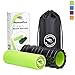 PowerPro 2-in-1 Foam Rollers. Trigger Point & Smooth Foam Rollers for Tight Muscles & Injury Rehab, Chronic Back Conditions, Cellulite, Shin Splints, Lactic Acid & Migraines. 2 x E-Books & Carry Case