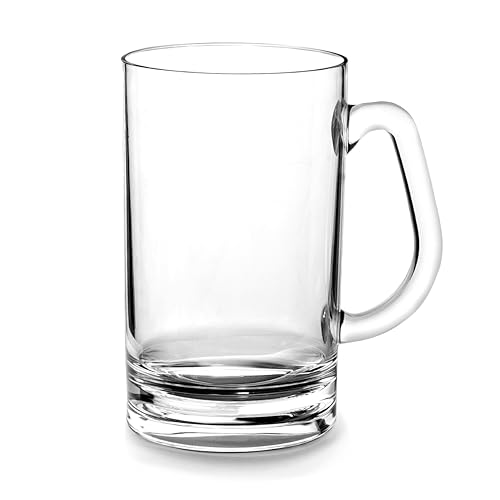 LACOR 63146 – Set of 6 Beer Mugs, Tritan BPA Free, 500 ml