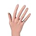VIKI LYNN Toe Ring for Women 925 Sterling Silver Adjustable Open Ring Tail Ring Foot Jewelry Summer Beach Birthday Mother’s Day Valentine's Day Gift for Women, Friend, Her Silver
