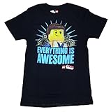 The Lego Movie Everything Is Awesome Licensed Graphic T-Shirt