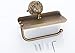 Rozin Wall Mounted Multifunctional Toilet Paper Holder Antique Brass