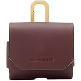 AllSaints Airpod Hex Case, Dark Red