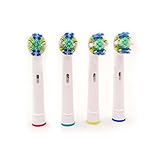 4pcs Precision Clean Replacement Brush Heads Compatible with Oral-b Electric Toothbrush Handles. Substitute for Eb17, Eb17-4 Replacements By Pearlclean. by WyFun