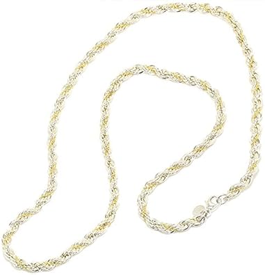 Amazon ティファニー Tiffany Co ツイスト ネックレス Sv K18yg 60cm シルバー 925 18金 中古 ネックレス 通販