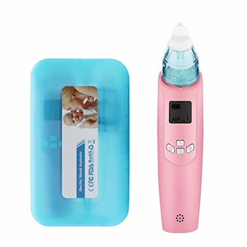 Baby nasal aspirator electric nose cleaner with lcd scr…