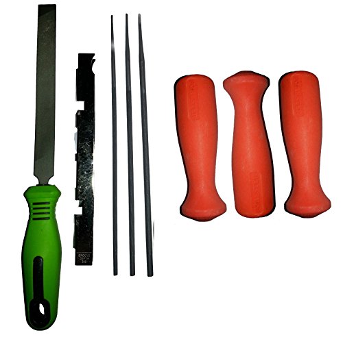 Premium Chainsaw Sharpening Kit Fits All Models 8 Piece Bundle