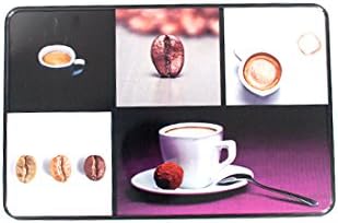 CAJA CHAPA RECTANGULAR DISEÑO CAFÉ: Amazon.es: Hogar