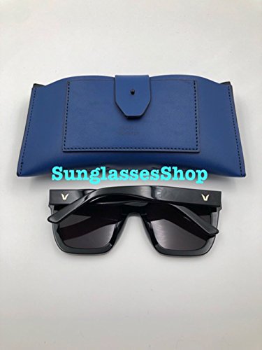 Gentle Monster Acetate Sunglasses Dreamer Hoff Black Frame Black Lenses With Origianl Package Sets